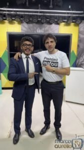 Renan Santos defende combate rígido ao crime e redução de impostos durante entrevista no Maranhão